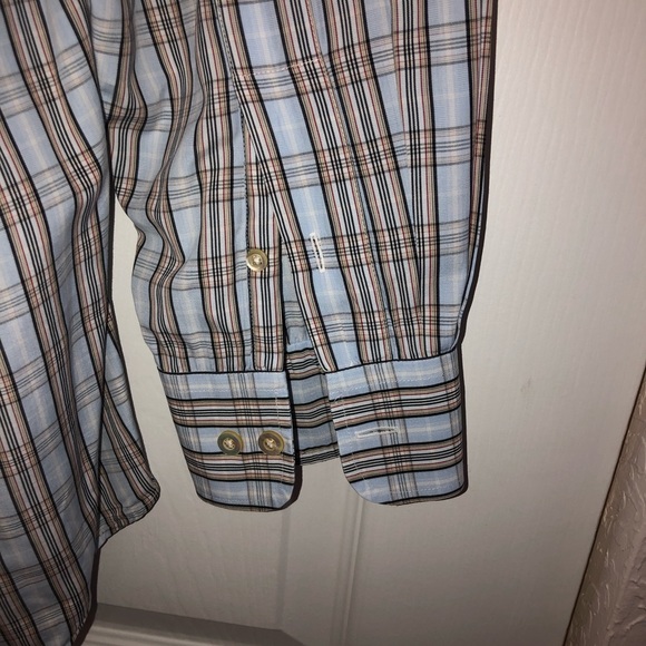 Burberry-men’s dress shirt-Large - Picture 5 of 7